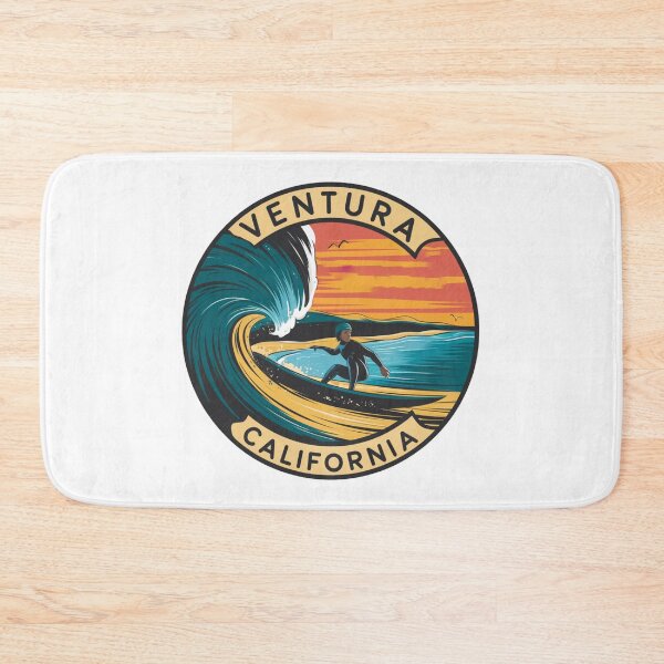 Item preview, Ventura California Surfing Adventure - Vibrant Sunset Design designed and sold by CircinusStore.