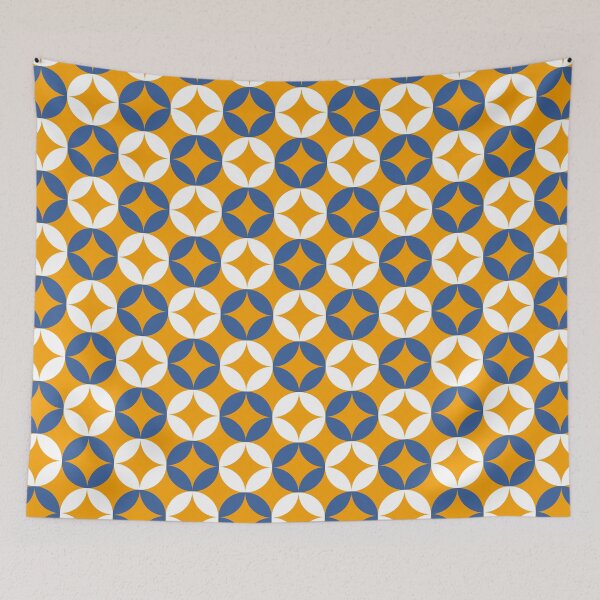 Item preview, Retro Geometric Circle Pattern designed and sold by mozizy.