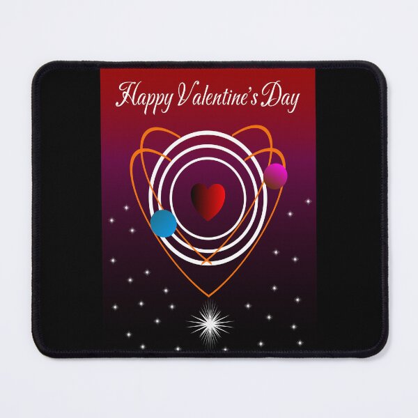 Item preview, Valentine's Day Space Art designed and sold by RGSMOOTHFINGER.