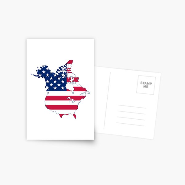 Item preview, USA CANADA MAP designed and sold by Bjammer.