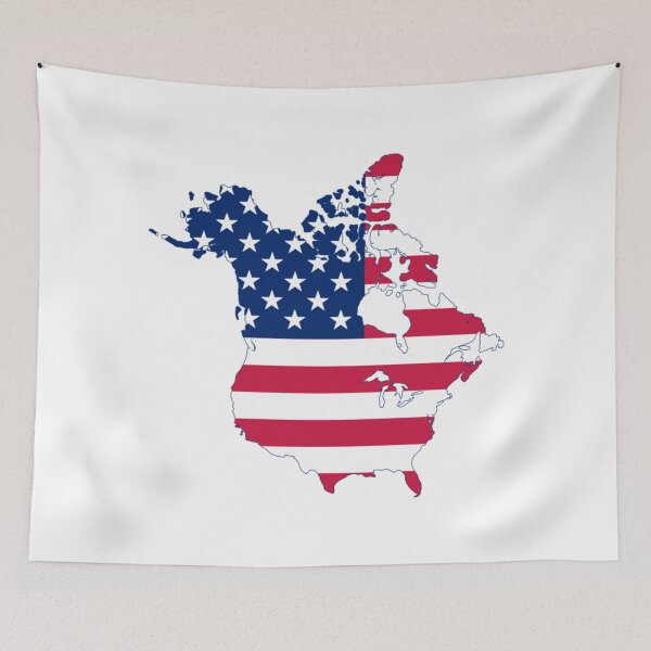 Item preview, USA CANADA MAP designed and sold by Bjammer.