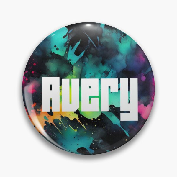 Item preview, Custom Neon Name Avery designed and sold by Gabriela McDaniel.