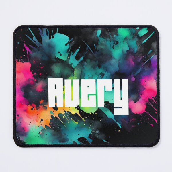 Item preview, Custom Neon Name Avery designed and sold by Gabriela McDaniel.