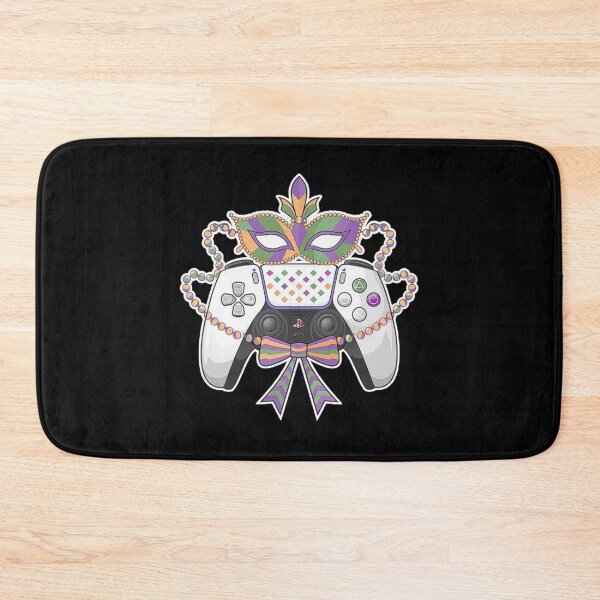 Item preview, Gaming Controller Mardi Gras Design - Colorful Festive Vibes designed and sold by love3617.