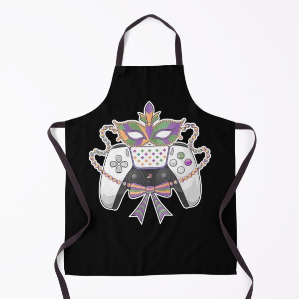 Item preview, Gaming Controller Mardi Gras Design - Colorful Festive Vibes designed and sold by love3617.