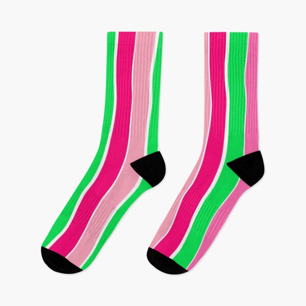 Item preview, Pink and Green Stripes  designed and sold by DanielleGensler.