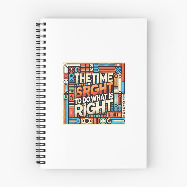 Item preview, The Time Is Right To Do What Is Right designed and sold by Breartart.