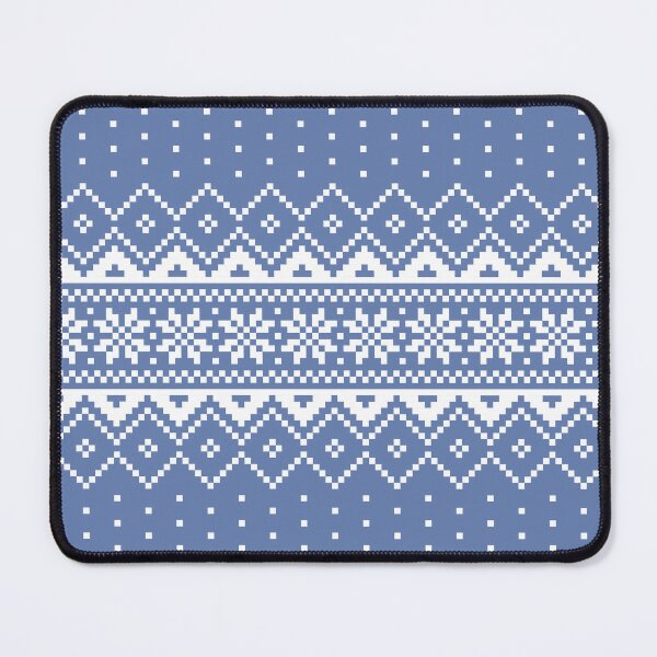 Item preview, Winter Elegance on Blue Background, funny, gifts, time, designed and sold by Ewelina Niemiec.