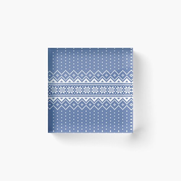 Item preview, Winter Elegance on Blue Background, funny, gifts, time,  designed and sold by Ewelina  Niemiec.