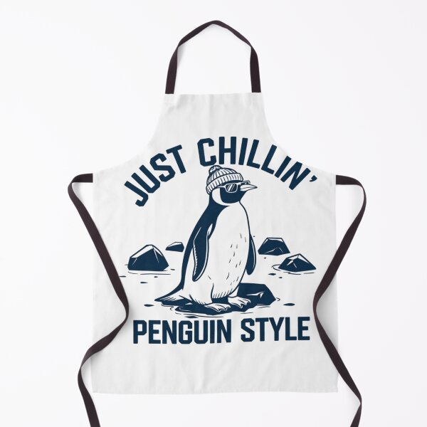 Item preview, Just Chillin’ – Penguin Style Design designed and sold by MrHStudio.