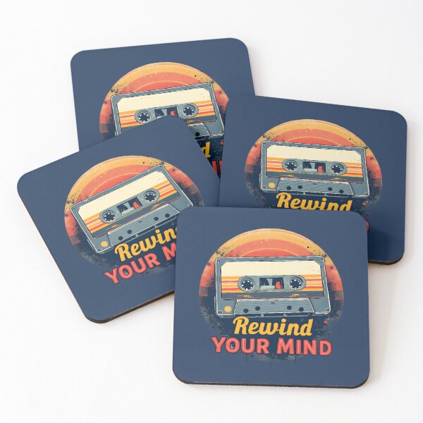 Item preview, Rewind Your Mind: Retro Cassette Tape designed and sold by Jollys-ArtShop.