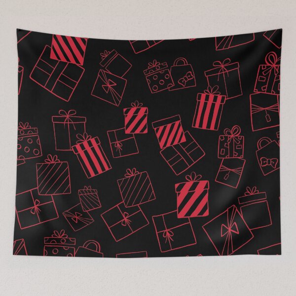Item preview, Red Holiday Gifts, gifts, funny, stickers,  designed and sold by Ewelina  Niemiec.