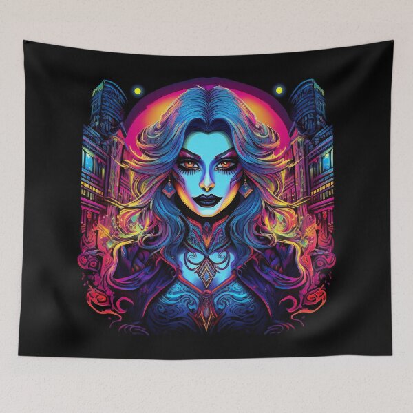Item preview, Graffiti Gothic Female Vampire Goddess designed and sold by Boxing Kangaroo Retail Company.