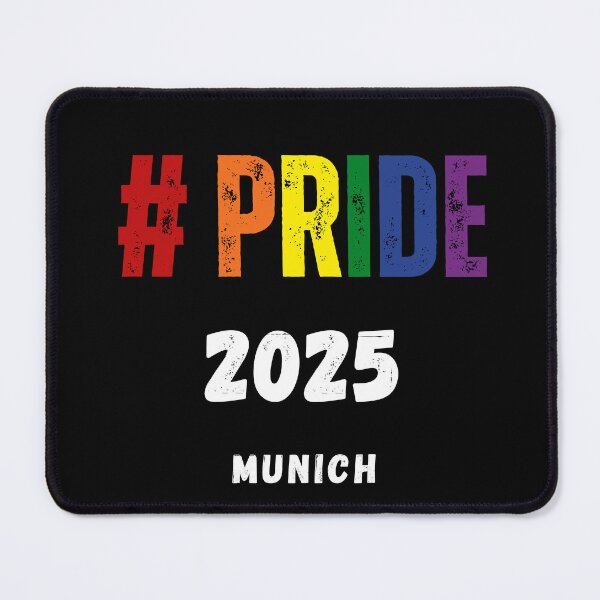 Item preview, Pride Munich 2025, Munich Pride 2025, Pride festival, Gay Festival, Pride 2025, Pride, Equal Rights,  designed and sold by PrideBeProud.