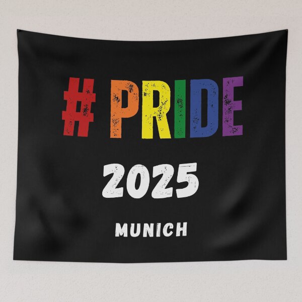 Item preview, Pride Munich 2025, Munich Pride 2025, Pride festival, Gay Festival, Pride 2025, Pride, Equal Rights,  designed and sold by PrideBeProud.