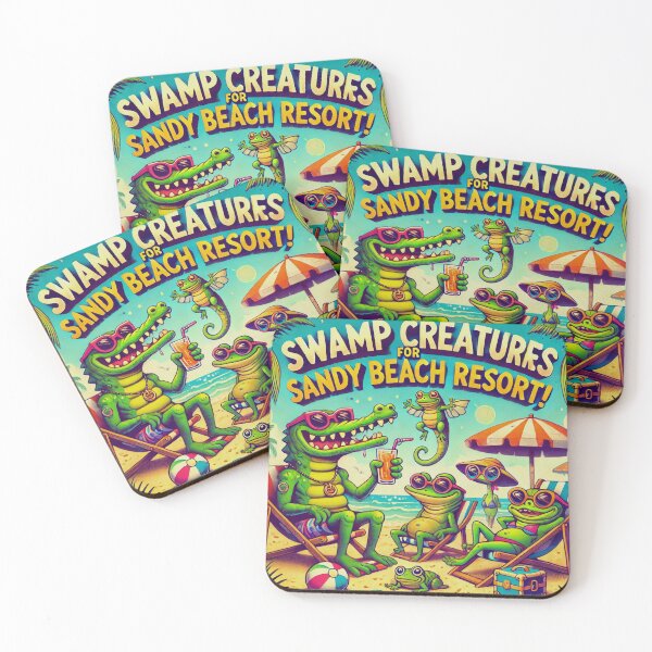 Item preview, Swamp Creatures For Sandy Beach Resort! designed and sold by gryhenart.