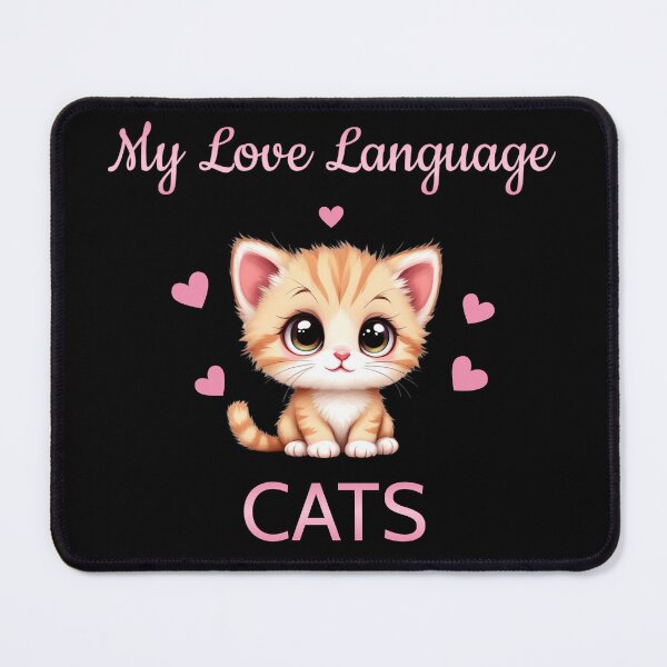 Item preview, Love Language - Cats designed and sold by Crazy Before Cats.