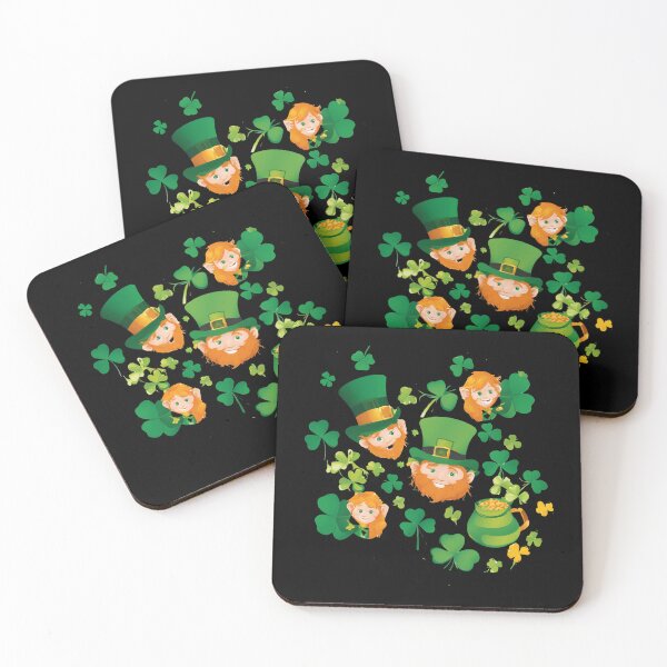 Item preview, Gnomes with clovers designed and sold by MargoMalej.