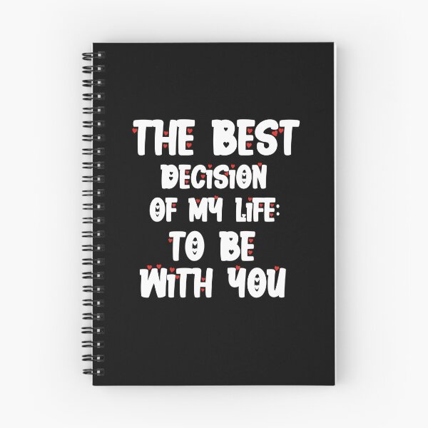 Item preview, The best decision of my life: to be with you -  designed and sold by timedesignkardi.