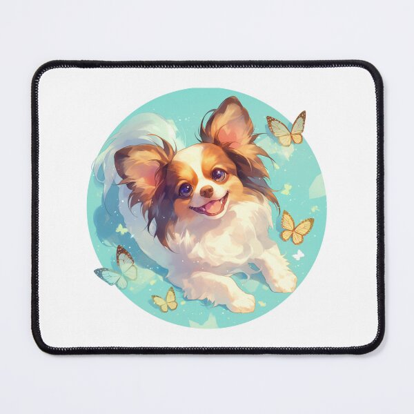 Item preview, Cute Papillon Dog designed and sold by SMARTKIT DESIGNAGENCY.
