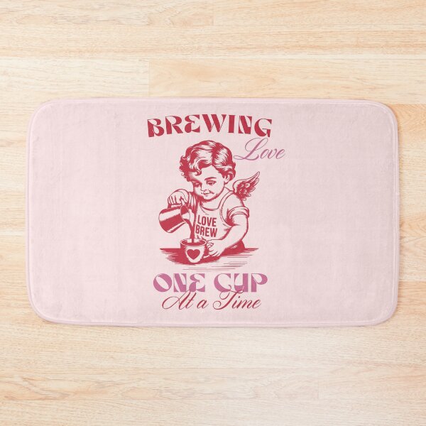 Item preview, Vintage Cupid Barista, Valentine's Day Design. designed and sold by Cristina Galerina.