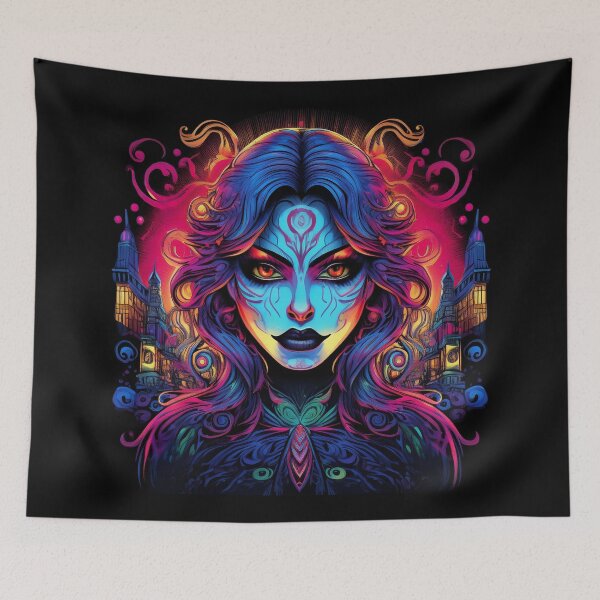 Item preview, Graffiti Gothic Female Vampire Goddess designed and sold by Boxing Kangaroo Retail Company.