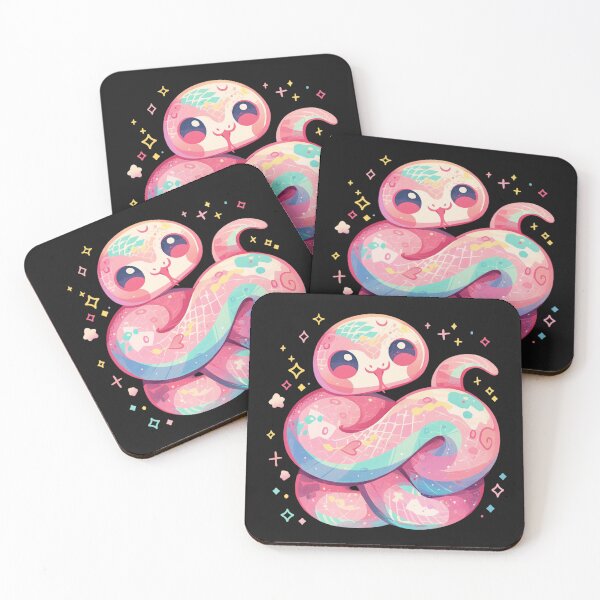 Item preview, Pink snake designed and sold by MendaciousMina.