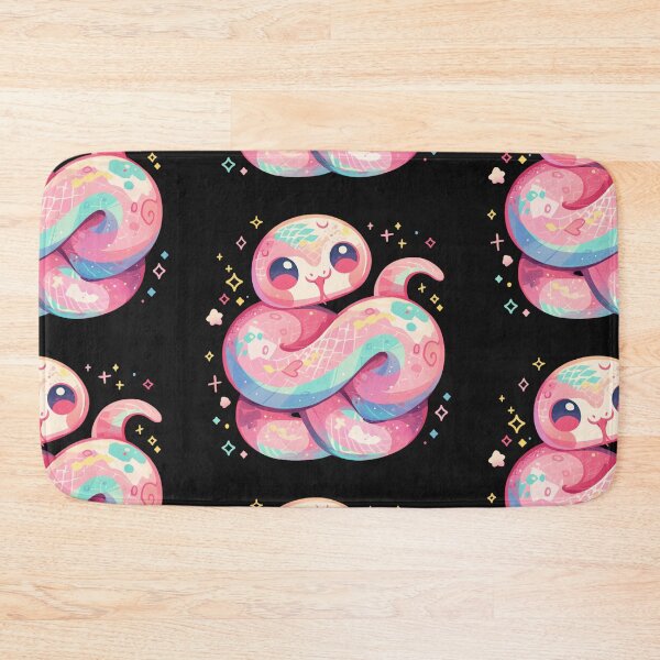 Item preview, Pink snake designed and sold by MendaciousMina.