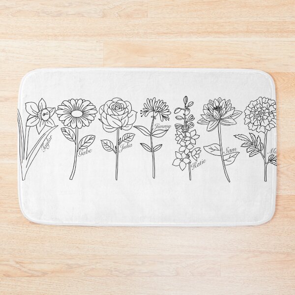 Item preview, meyers family flowers designed and sold by pawprintsbysher.