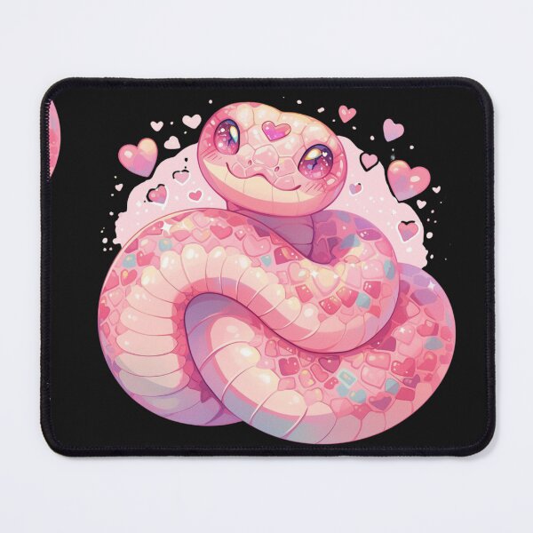 Item preview, Pink snake designed and sold by MendaciousMina.