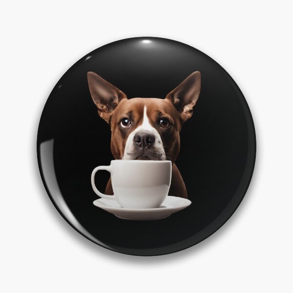 Item preview, Dog Portrait Before a White Mug, dog, funny, gifts,  designed and sold by Ewelina  Niemiec.