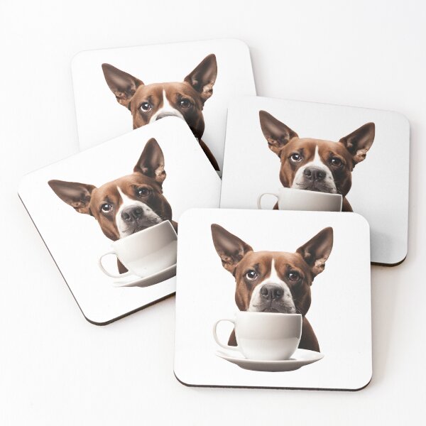 Item preview, Dog Portrait Before a White Mug, dog, funny, gifts,  designed and sold by Ewelina  Niemiec.