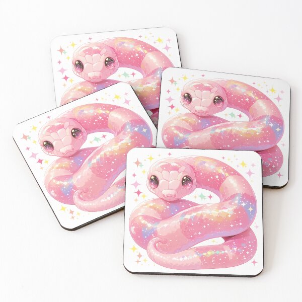 Item preview, Pink snake designed and sold by MendaciousMina.