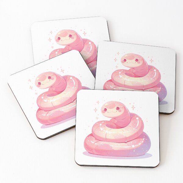 Item preview, Pink snake designed and sold by MendaciousMina.