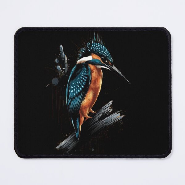 Item preview, Artistic Kingfisher: Bold Colors and Abstract Style designed and sold by Ed & Harmony.