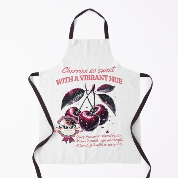Item preview, Cherries so sweet with a vibrant hue - CHERRY POEM FARM CORE LABELED designed and sold by justyna-s28.