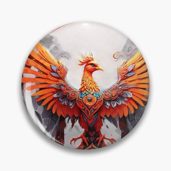 Item preview, Aztec Phoenix Fénix Azteca designed and sold by SpectrumEssence.