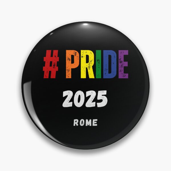 Item preview, Pride Rome 2025, Rome Pride 2025, Pride festival, Gay Festival, Pride 2025, Pride, Equal Rights,  designed and sold by PrideBeProud.