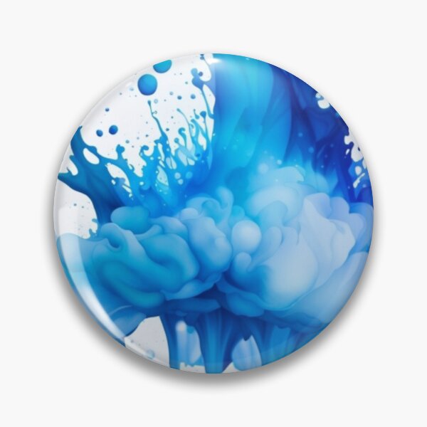 Item preview, Blue Abstract Splash, funny, gifts,  designed and sold by Ewelina  Niemiec.