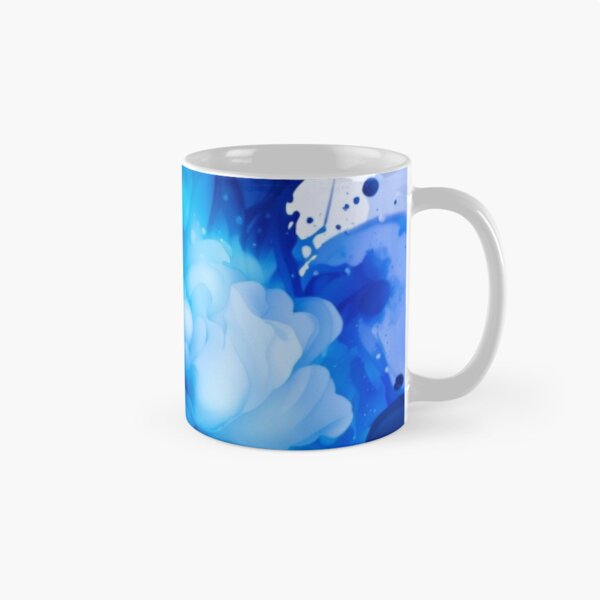 Item preview, Blue Abstract Splash, funny, gifts,  designed and sold by Ewelina  Niemiec.