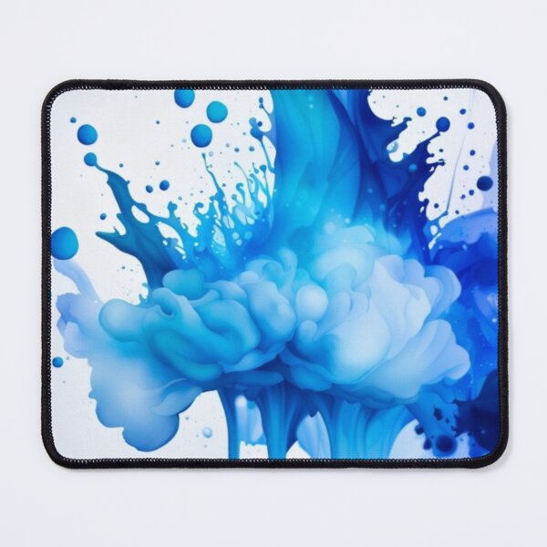 Item preview, Blue Abstract Splash, funny, gifts,  designed and sold by Ewelina  Niemiec.