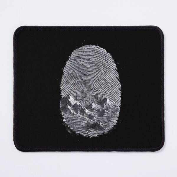 Item preview,  Fingerprint mountainous landscape designed and sold by jkrphoto.