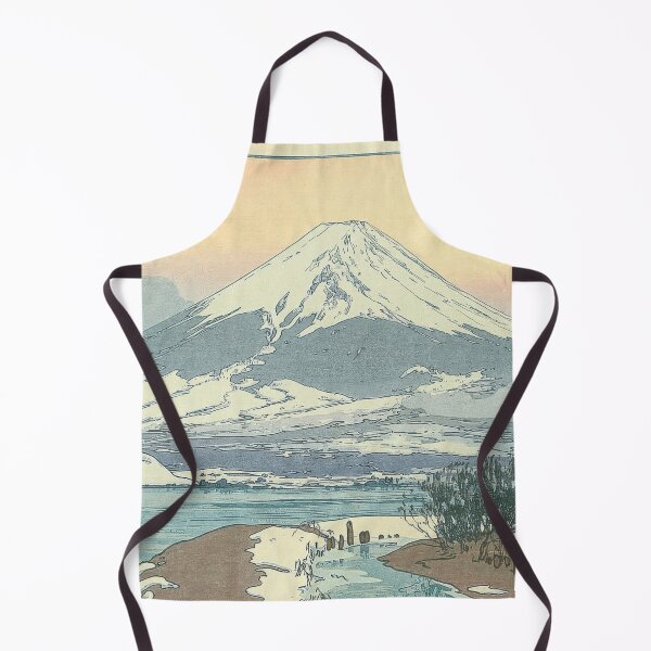 Aperçu de l'œuvre Vue sur le mont Fuji 10, lac Kawaguchi Hiroshi Yoshida créée et vendue par TeeARTHY.