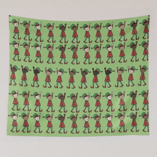 Item preview, Elf Patterns, Holiday Spirit designed and sold by creartdsign.
