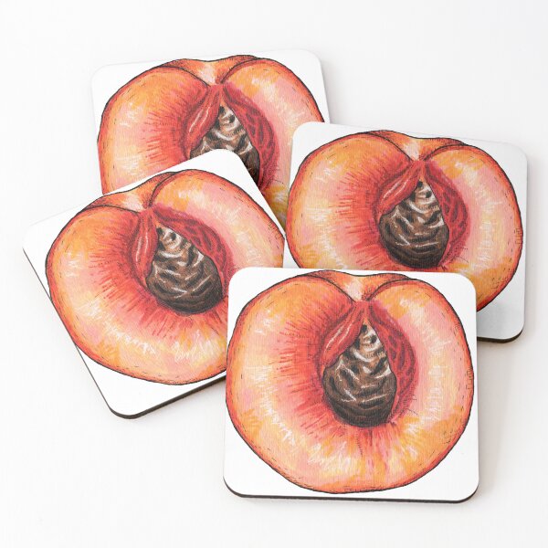 Item preview, Peach Half  designed and sold by polaskus.