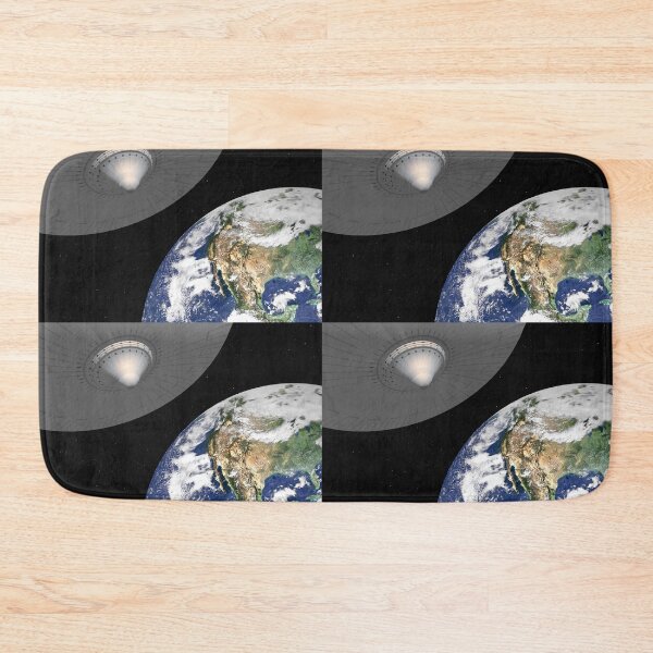 Item preview, Space Station Over World designed and sold by Solitaire Parke.