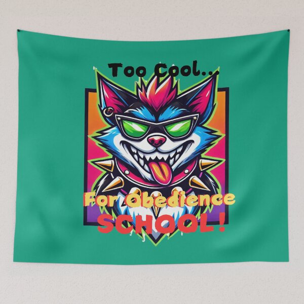 Item preview, Too Cool for Obedience School Funny Cat Meme Design designed and sold by Nauert's.