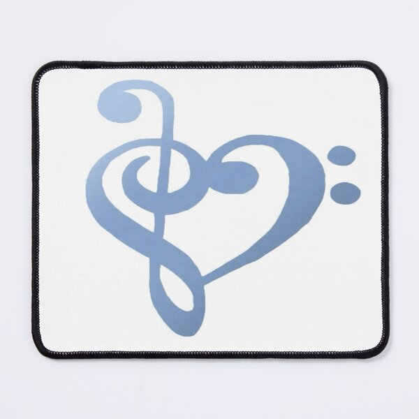 Item preview, Blue Gradient Music Heart designed and sold by MusicQueen17.