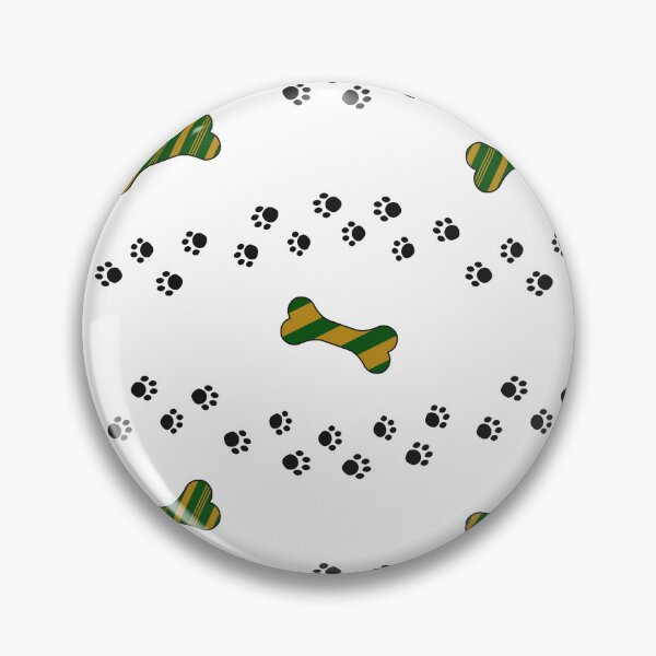 Item preview, Dog Tracks: Black Paws and Bones, funny, gifts, designed and sold by Ewelina Niemiec.