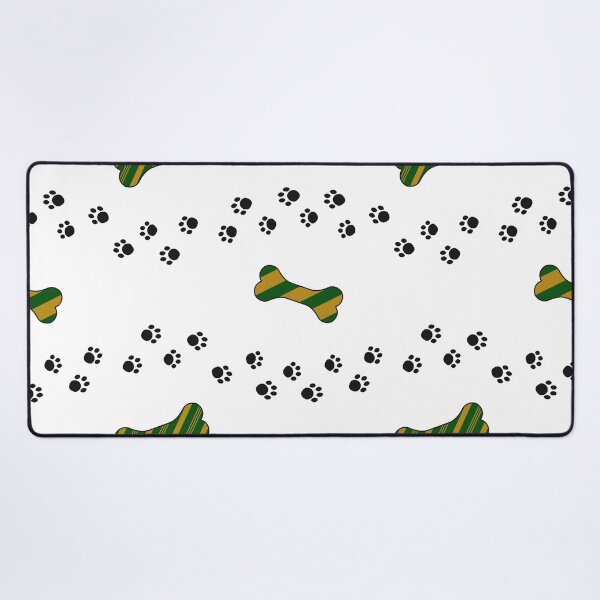 Item preview, Dog Tracks: Black Paws and Bones, funny, gifts, designed and sold by Ewelina Niemiec.